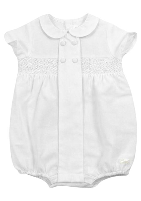 Pagliaccetto neonato in lino e cotone Tartine et Chocolat | CA33040/ANBIANCO